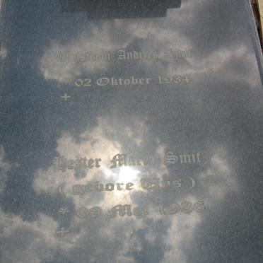 SMIT Daniel Jacobus SMIT 1906-1944 :: SMIT Christiaan Andries 1934- &amp; Hester Maria UYS 1936-