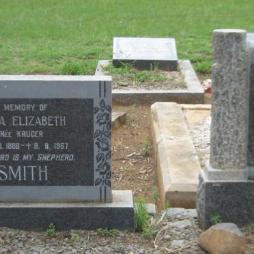 SMITH George Alfred 1872-1933 &amp; Alida Elizabeth KRUGER 1888-1967