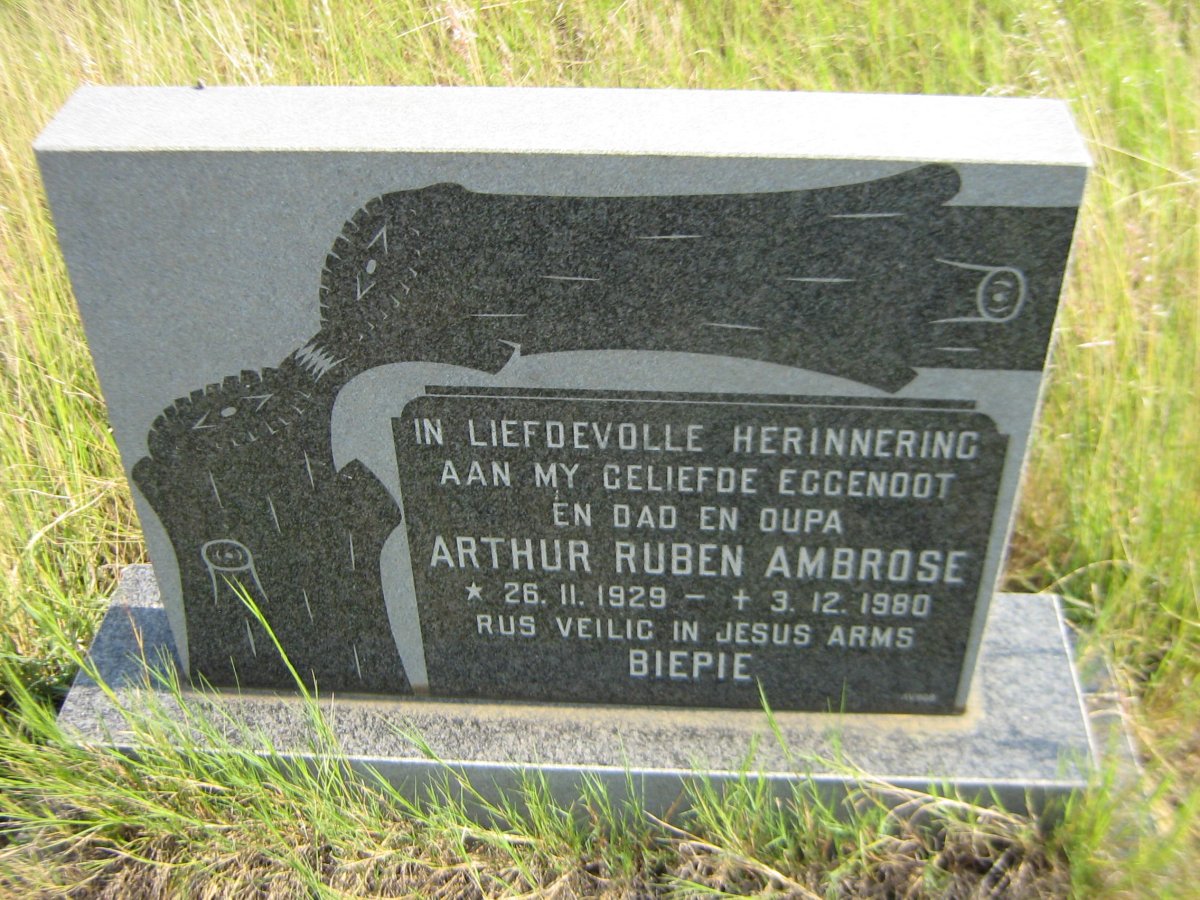 AMBROSE Arthur Ruben 1929-1980