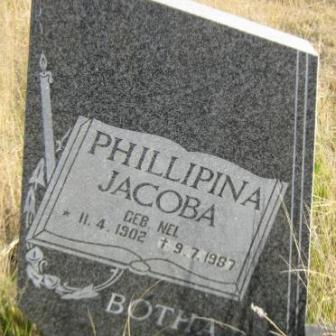 BOTHA Phillipina Jacoba nee NEL 1902-1987