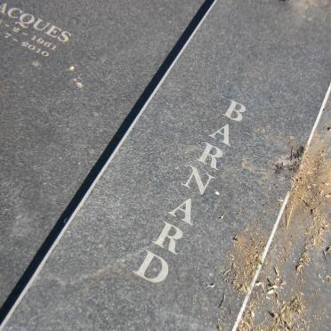 BARNARD Jacques 1961-2010 &amp; Lizelle 1980-2010 :: BARNARD Juan 2003-2010 :: BARNARD Milla 2007-2010