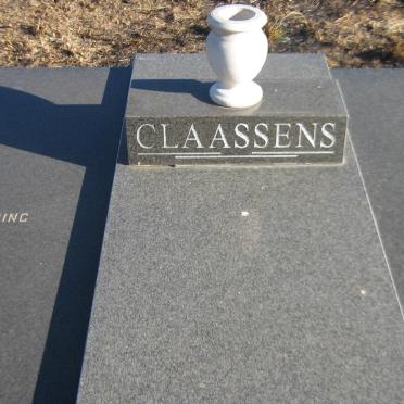 CLAASSENS Stephanus Adriaan 1925-1997 &amp; Maria Jacoba 1925-2016