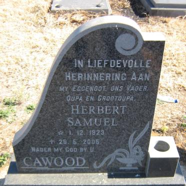 CAWOOD Herbert Samuel 1923-2005