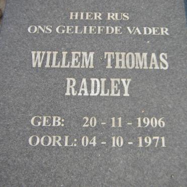 DEVENTER Willem Thomas Radley, van 1906-1971