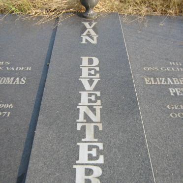 DEVENTER Willem Thomas Radley, van 1906-1971 &amp; Elizabeth Johanna Petronella 1908-1993