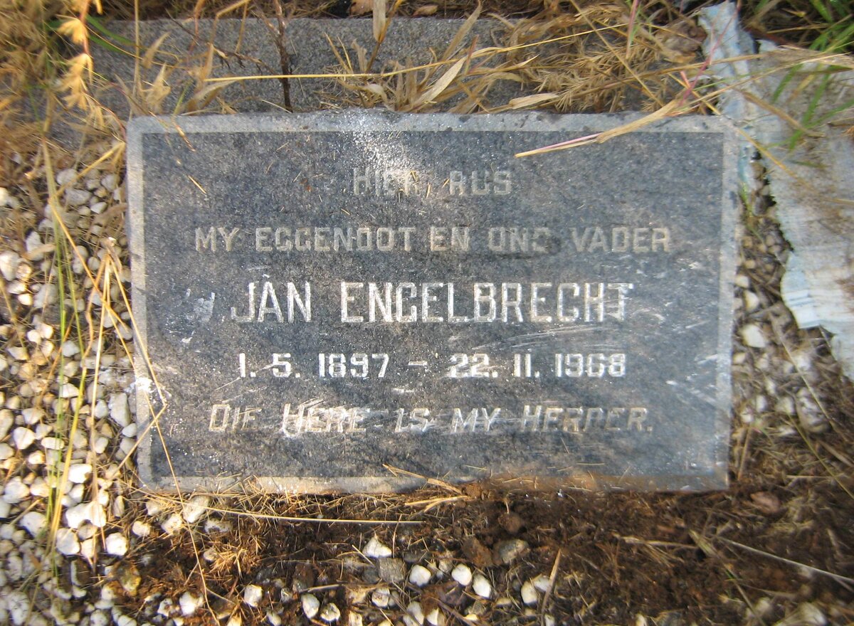ENGELBRECHT Jan 1897-1968