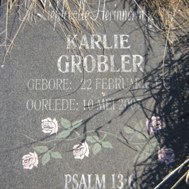 GROBLER Karlie 1999-2007