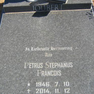JOUBERT Petrus Stephanus Francois 1946-2014