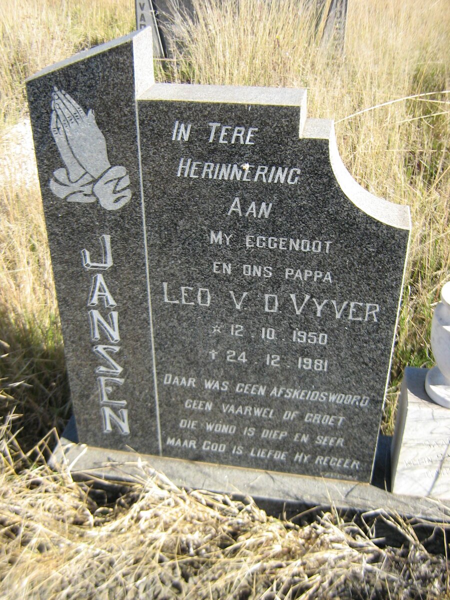 JANSEN Leo v.d. Vyfer 1950-1981