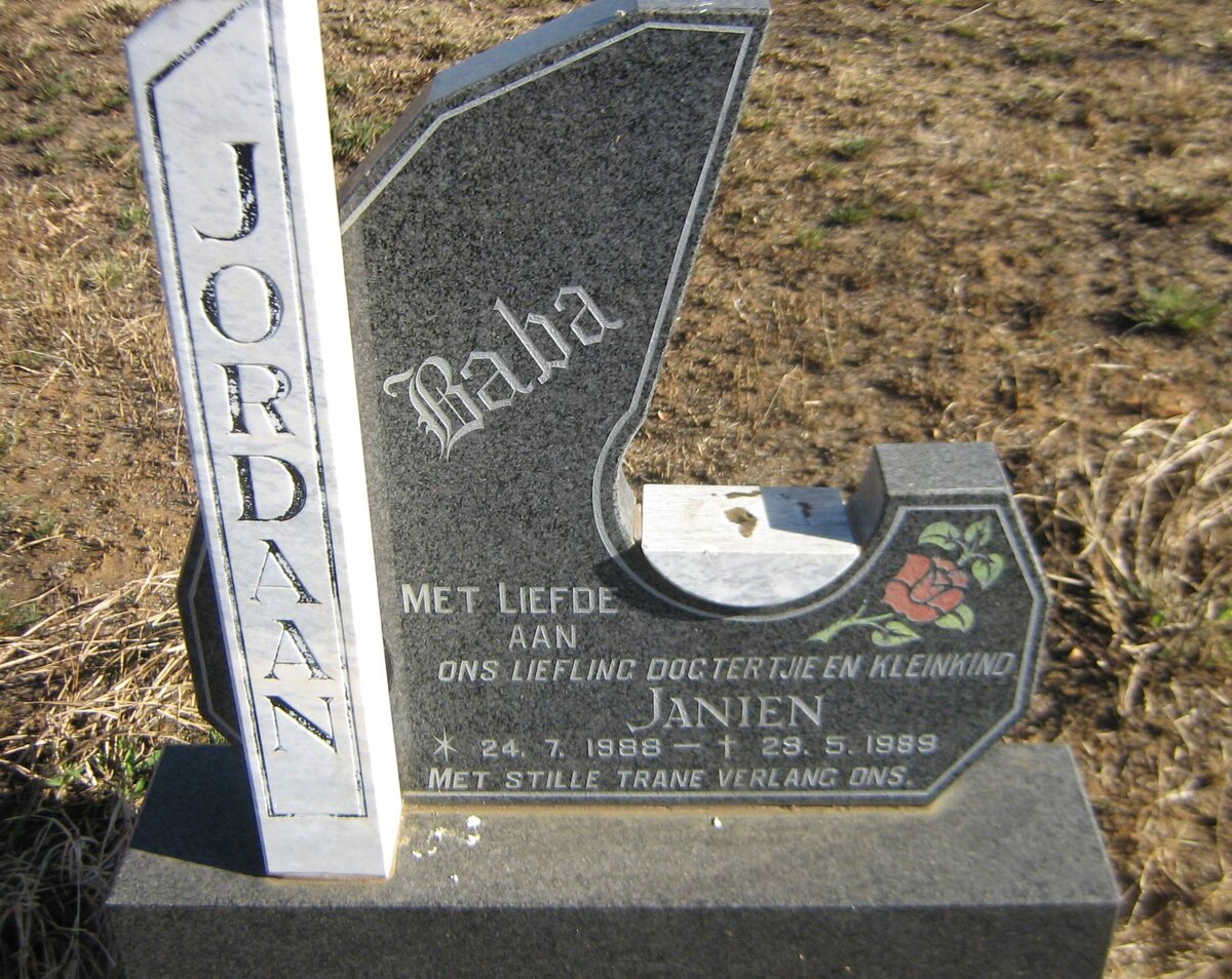 JORDAAN Janien 1988-1989