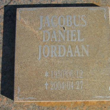 JORDAAN Jacobus Daniel 1950-2004
