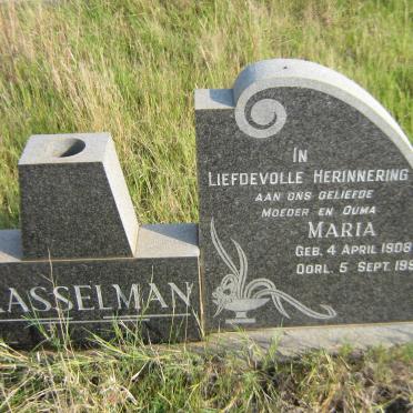 KASSELMAN Maria 1908-1992