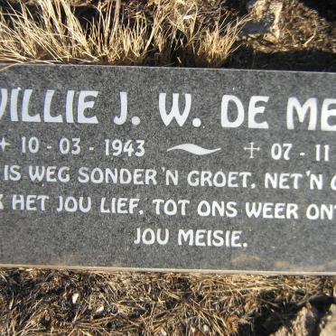 MEYER J.W., de 1943-1998