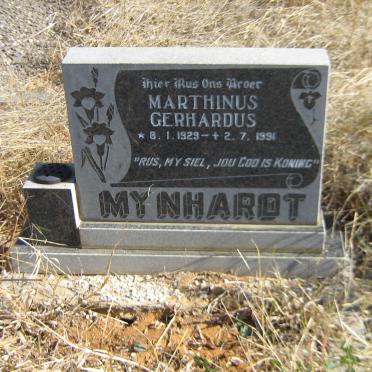 MYNHARDT Marthinus Gerhardus 1929-1991
