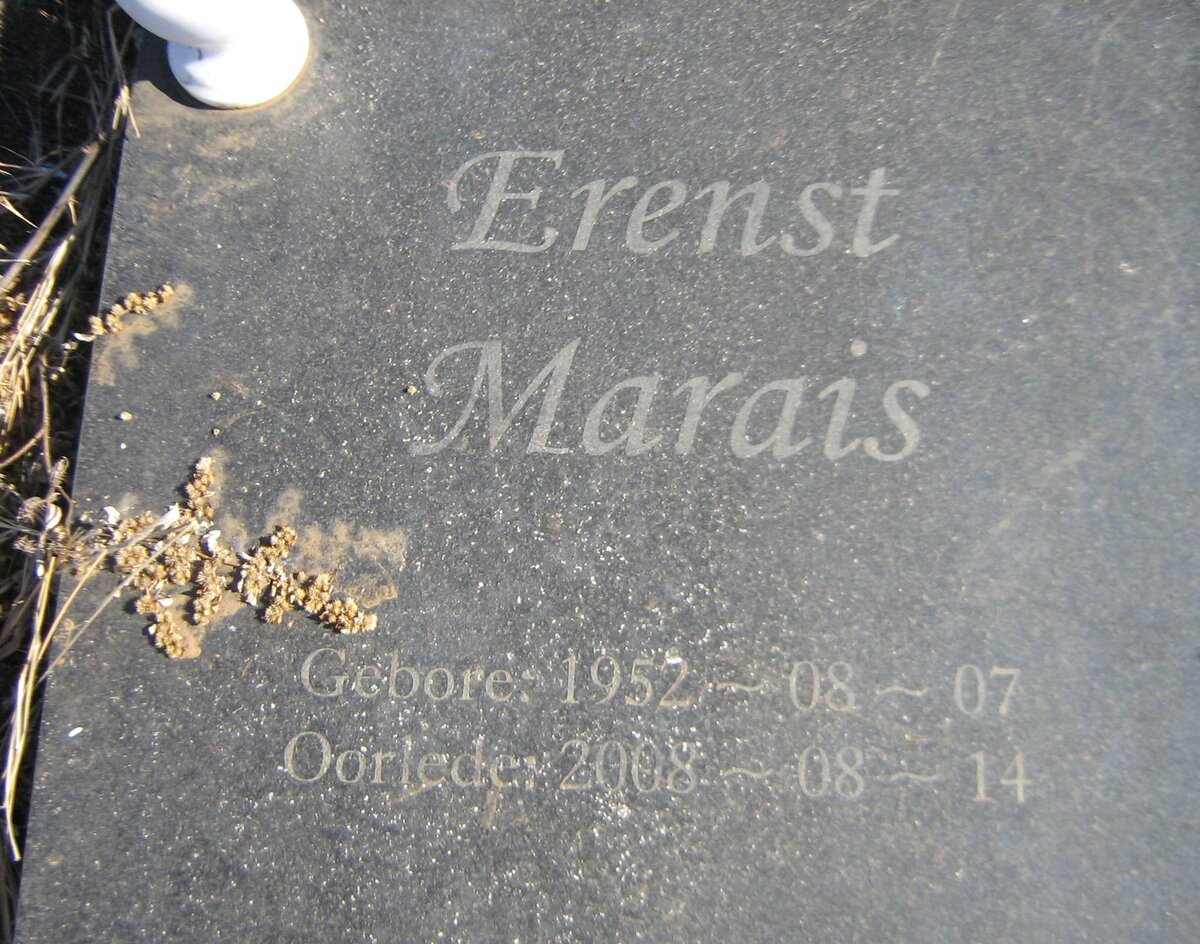 MARAIS Erenst 1952-2008