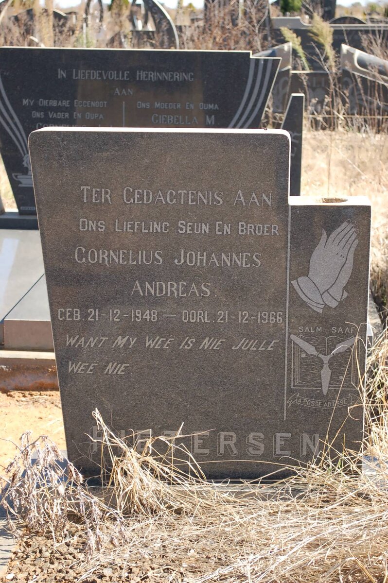 PIETERSEN Cornelius Johannes Andreas 1948-1966