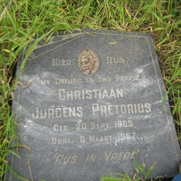 PRETORIUS Christiaan Jurgens 1905-1957