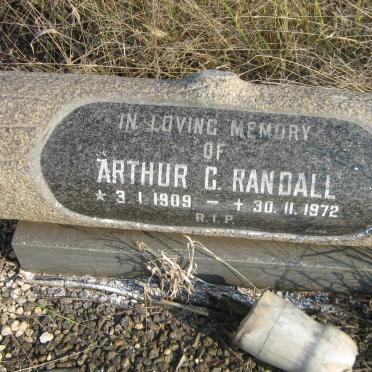 RANDALL Arthur C. 1909-1972