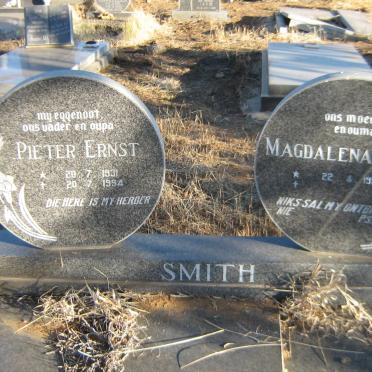 SMITH Pieter Ernst 1931-1994 &amp; Magdalena M.C. 1939-