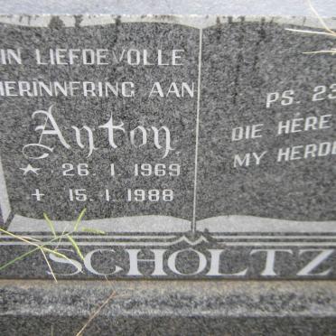 SCHOLTZ Anton 1969-1988