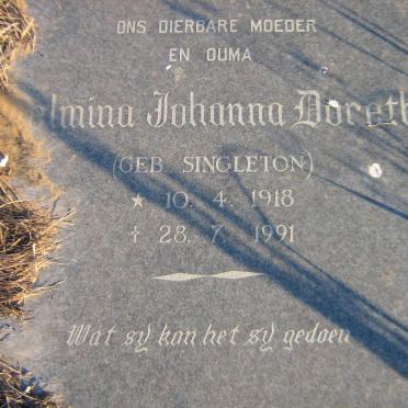 STADEN Stephanus Jacobus, van 1914-1989 &amp; Wilhelmina Johanna Dorethea SINGLETON 1918-1991