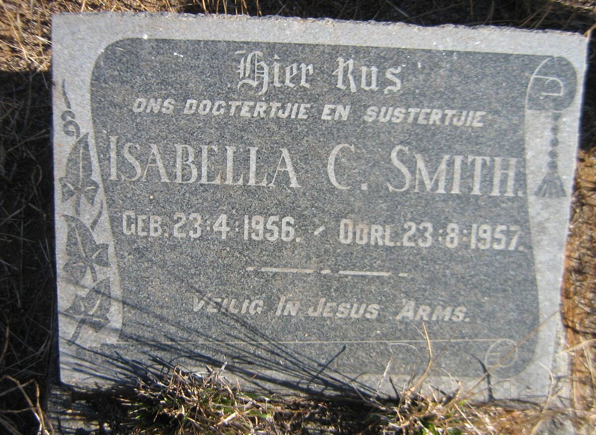 SMITH Isabella C. 1956-1957