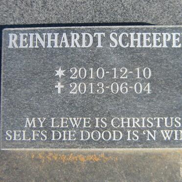 SCHEEPERS Reinhardt 2010-2013