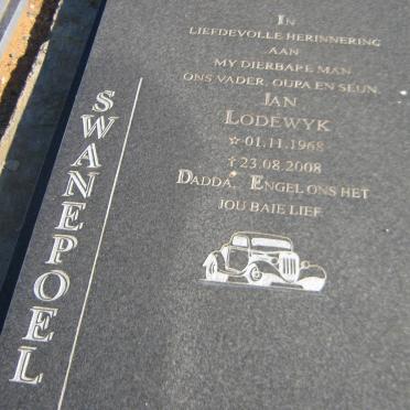 SWANEPOEL Jan Lodewyk 1968-2008