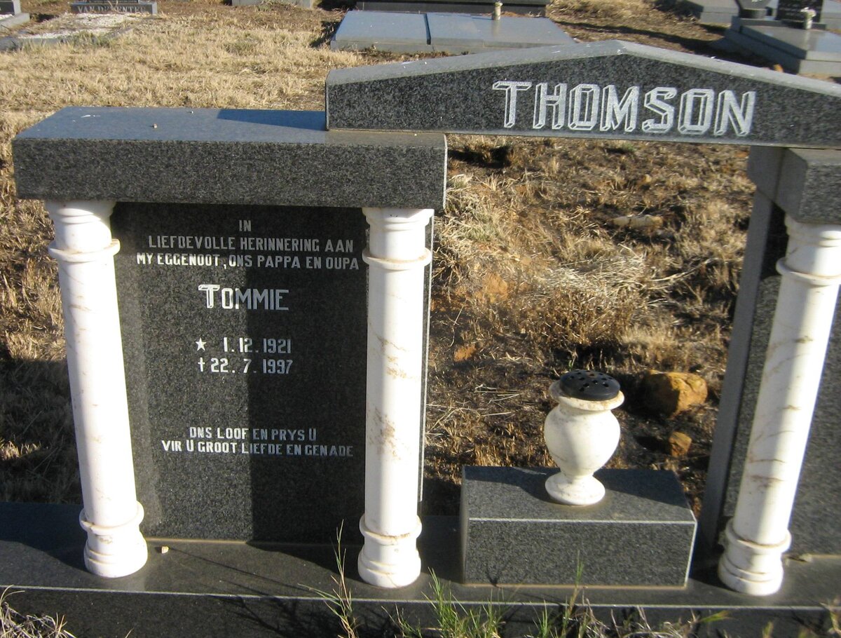 THOMSON Tommie 1921-1997