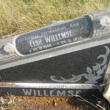 WILLEMSE Elsie 1946-1978