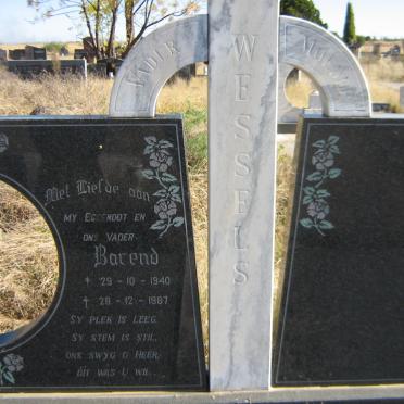 WESSELS Barend 1940-1987