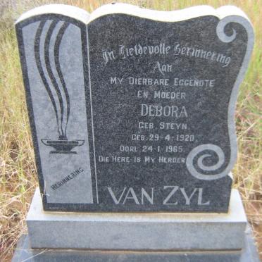 ZYL Debora, van nee STEYN 1920-1965
