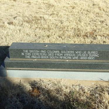 5. Memorial to those who died during the Anglo-Boer South African War (1899-1902)