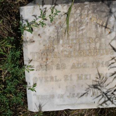 GELDENHUYS Thora 1918-1919