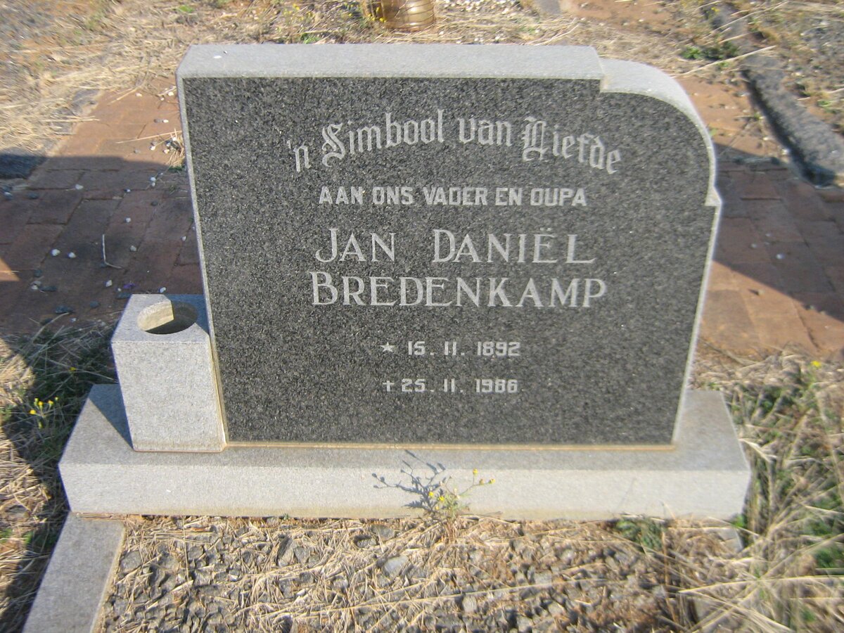 BREDENKAMP Jan Daniël 1892-1986