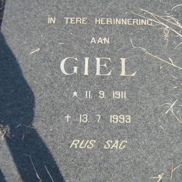 BOTES Giel 1911-1993