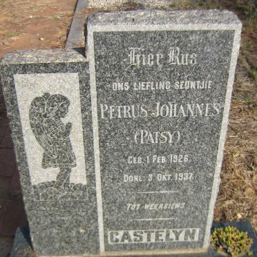 CASTELYN Petrus Johannes 1926-1937
