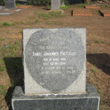 PRETORIUS Sarel Johannes 1880-1946