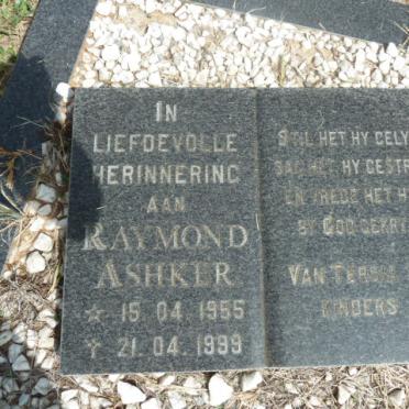 ASHKER Raymond 1955-1999