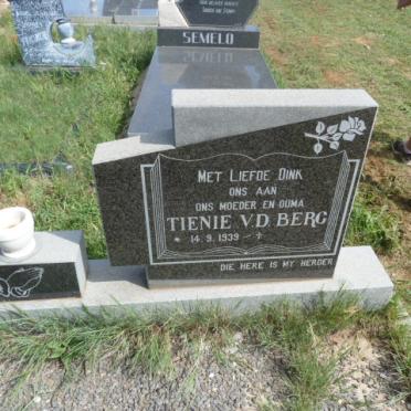 BERG Tienie, v.d.1939-