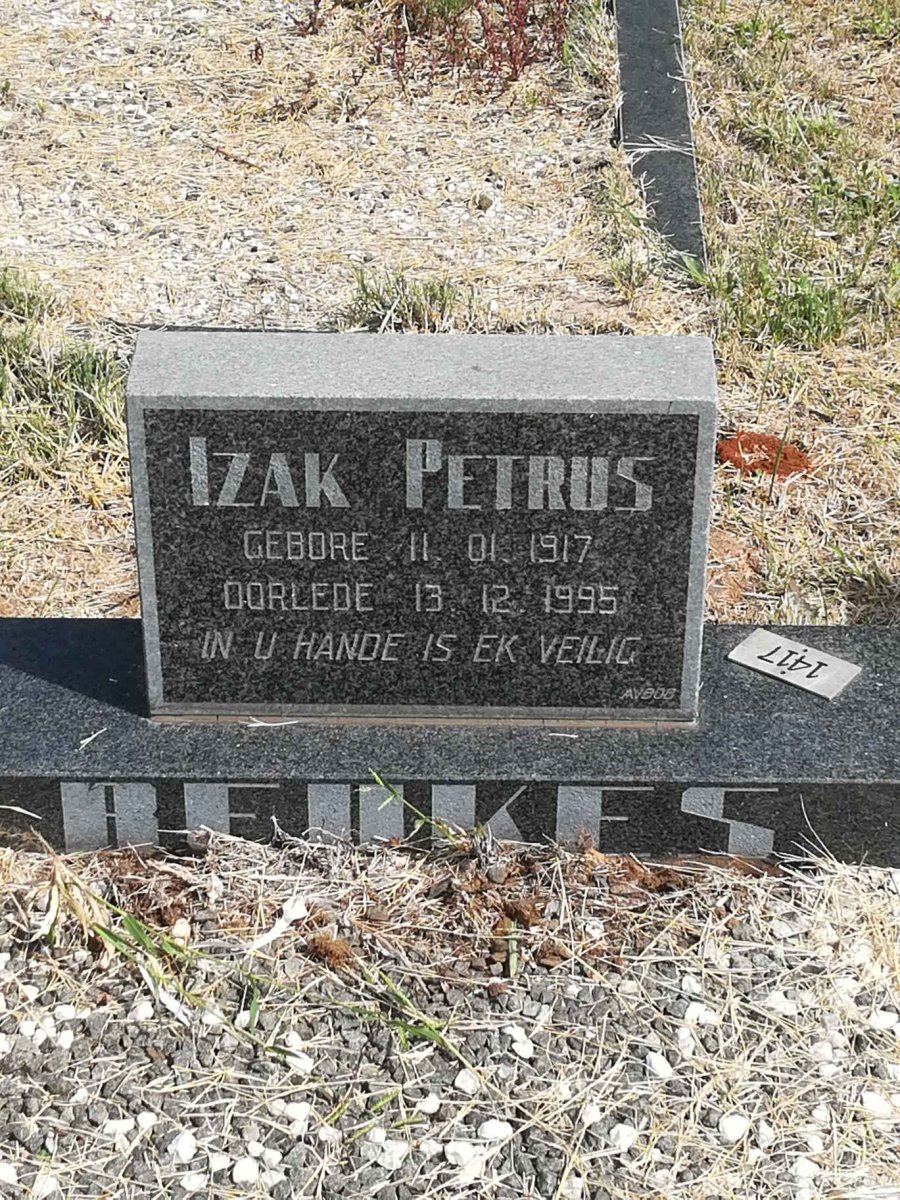 BEUKES Izak Petrus 1917-1995