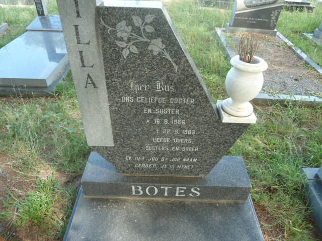 BOTES ?illa 1966-1983