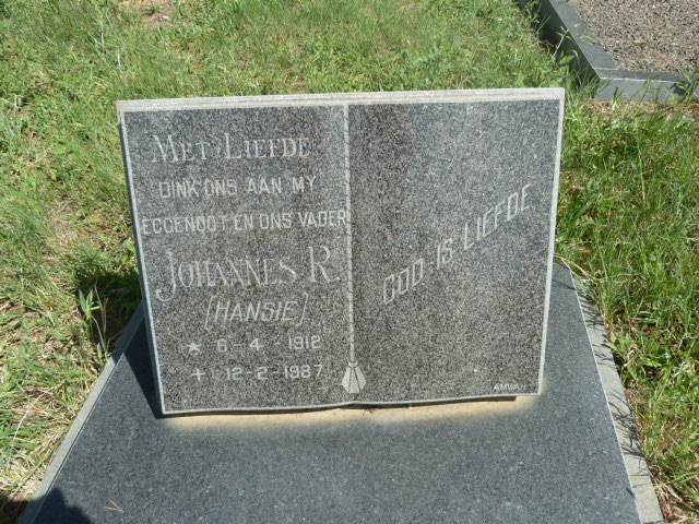 BOSHOFF Johannes R. 1912-1987