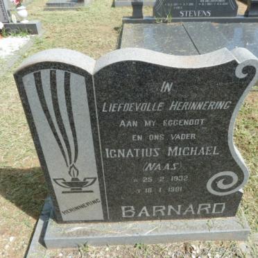BARNARD Ignatius Michael 1932-1981