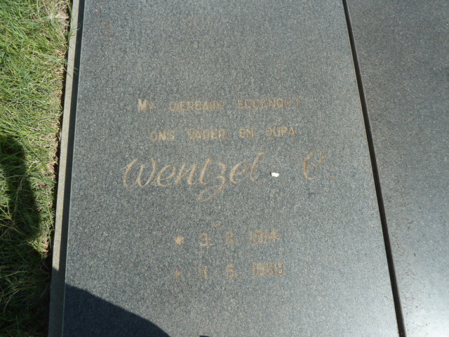 COETZER Wentzel C. 1914-1989