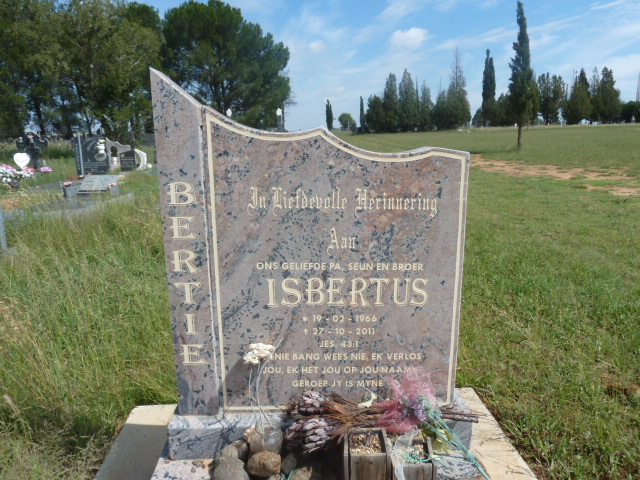 FOURIE Isbertus 1966-2011