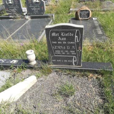 HILLEBRAND Gesina D.M. 1896-1992