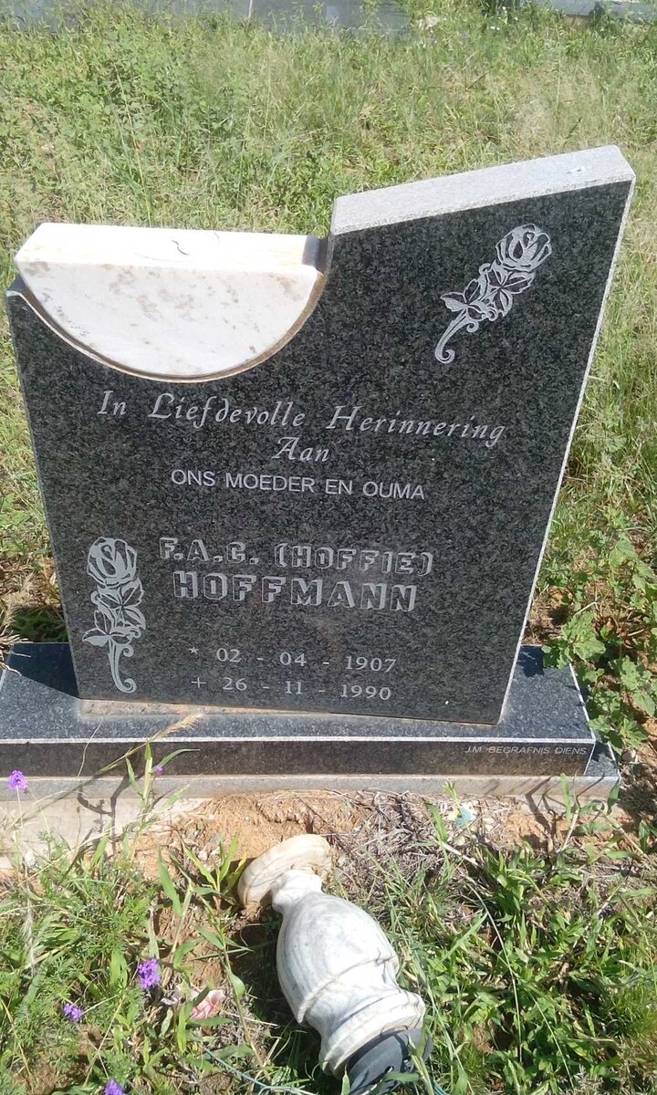 HOFFMANN F.A.C. 1907-1990