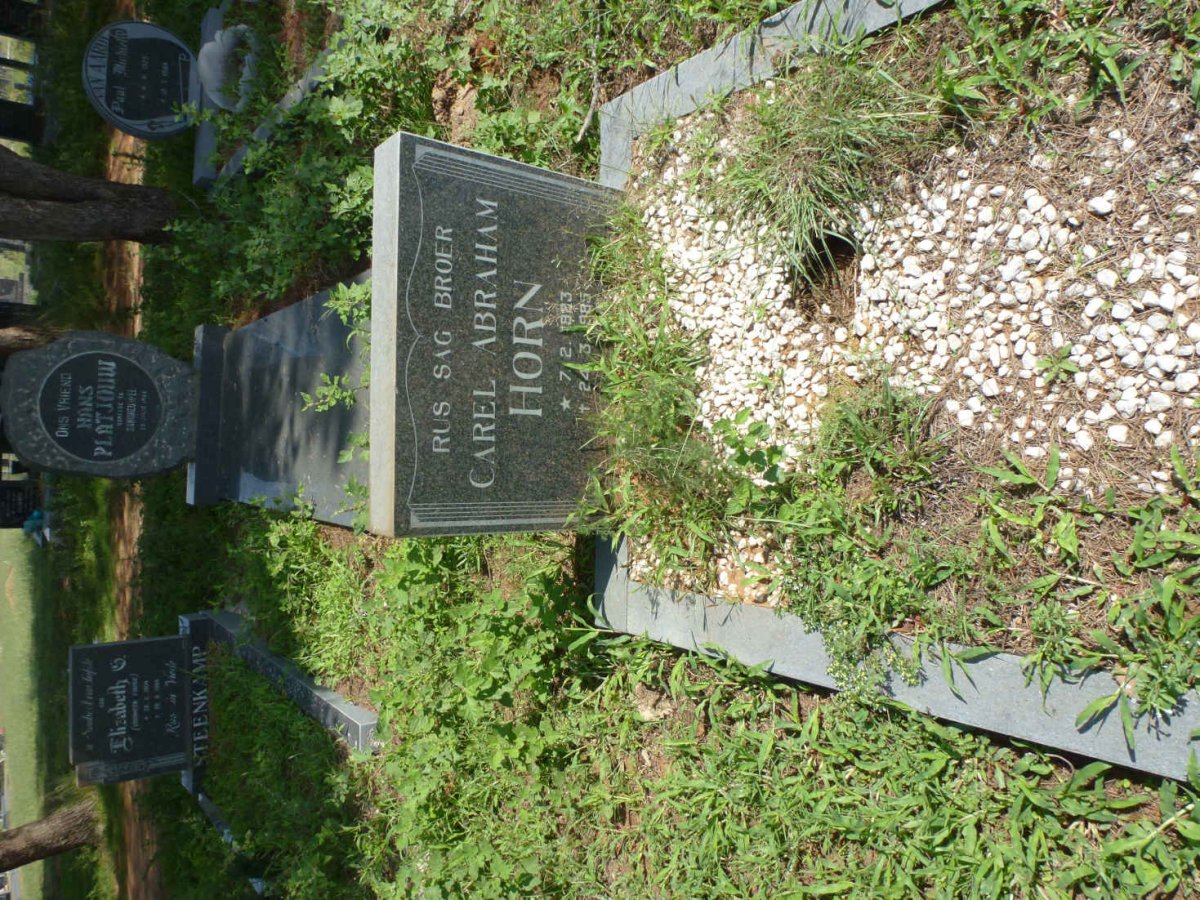 HORN Carel Abraham 1923-1985