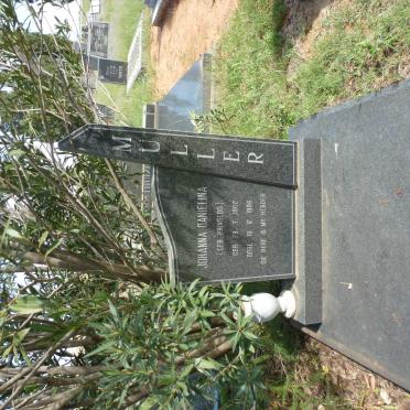 MULLER Johanna Danielina nee PRINSLOO 1902-1996